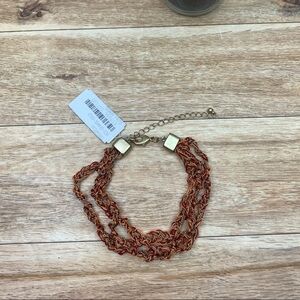 Treasure & Bond Thread/Chain Adjustable Bracelet